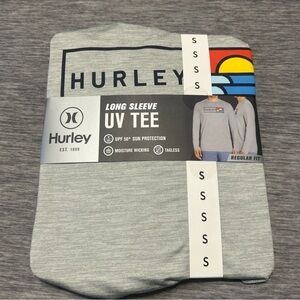 Hurley Light Gray Long Sleeve UV Tee